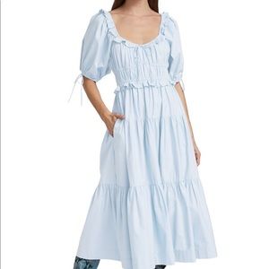 En Saison dress puffy sleeves